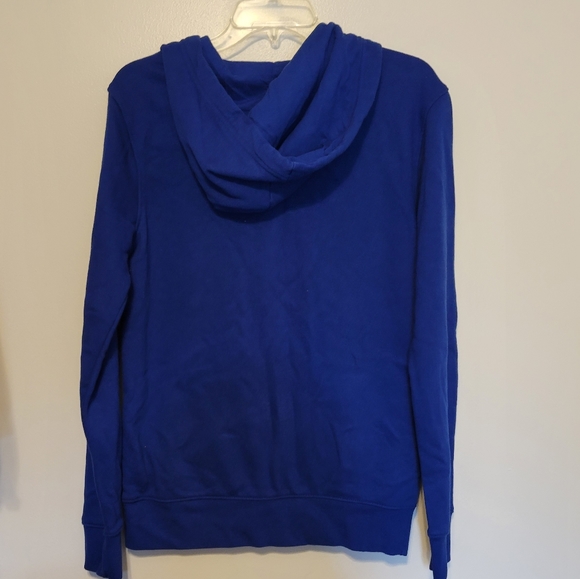🎯nwt Goodfellow blue zip up hoodie sweatshirt - Picture 3 of 4